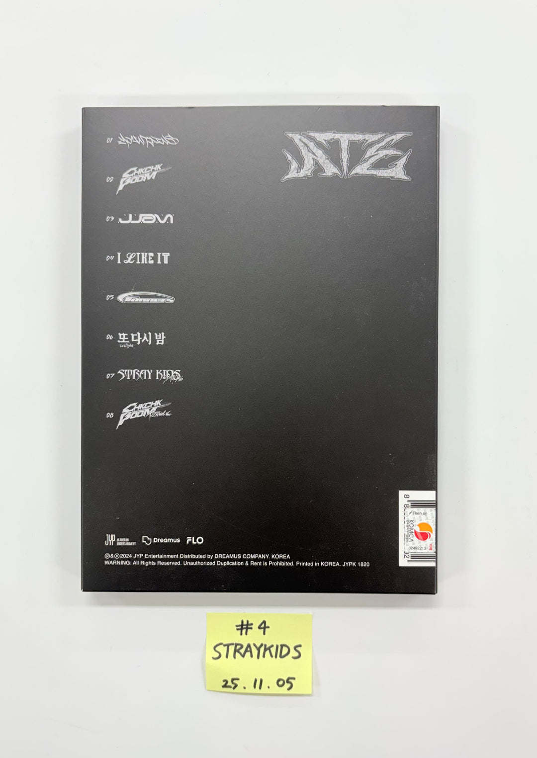 Stray Kids "ATE" - Hand Autographed(Signed) Promo Album [25.11.05]