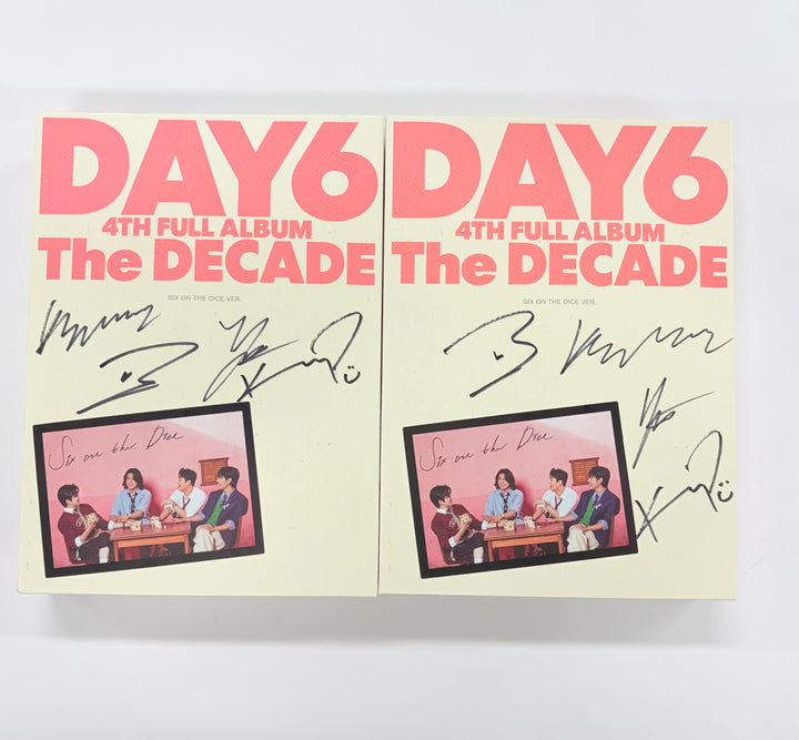 DAY6 "The DECADE" - Hand Autographed(Signed) Promo Album [25.11.05]
