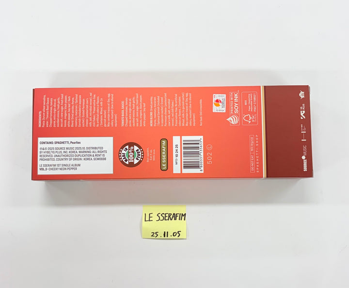 LE SSERAFIM "SPAGHETTI" - Hand Autographed(Signed) Promo Album [25.11.05]