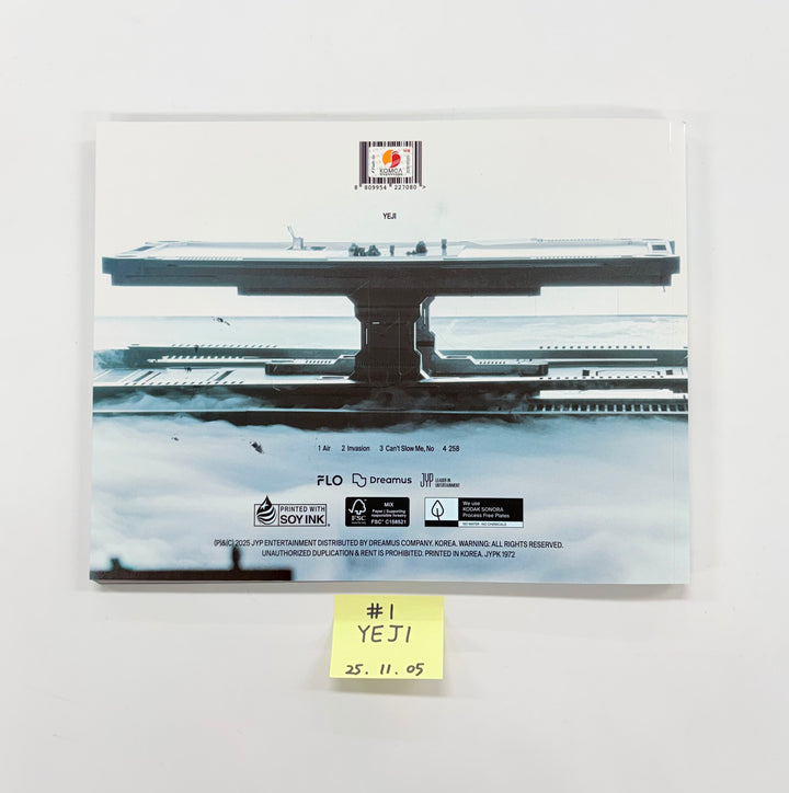 YEJI (Of ITZY) "Air" - Hand Autographed(Signed) Promo Album [25.11.05]