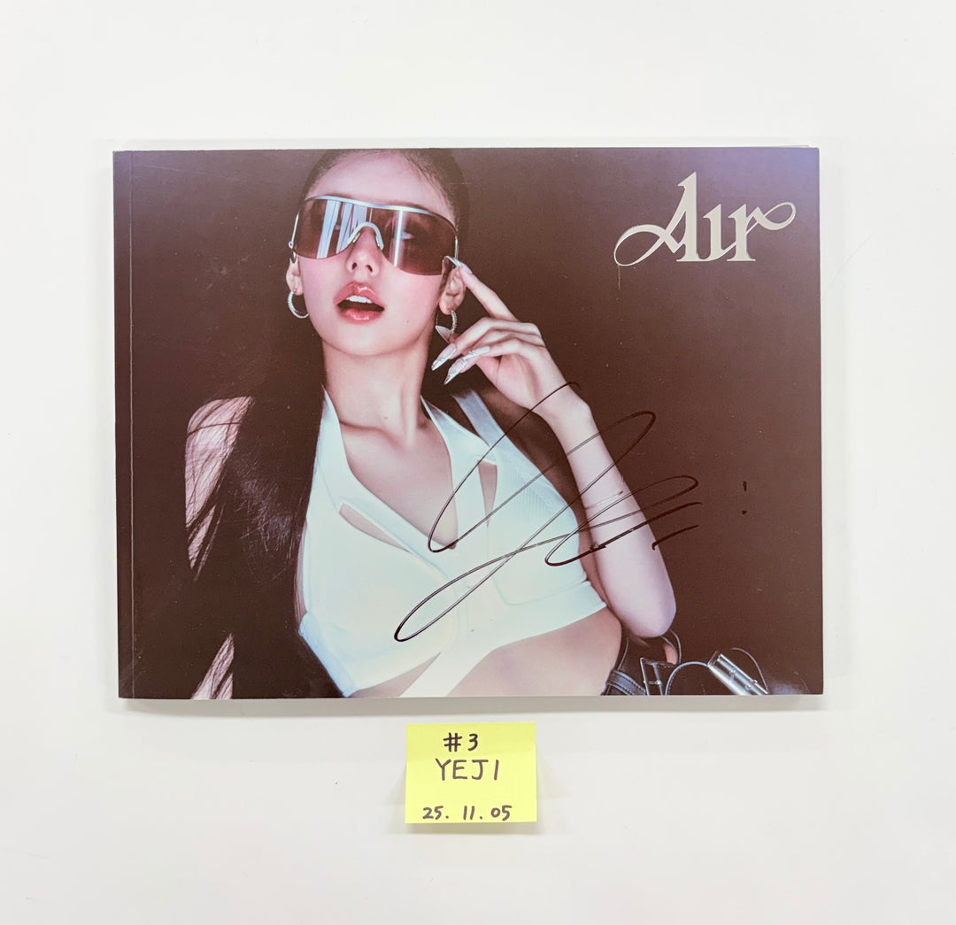 YEJI (Of ITZY) "Air" - Hand Autographed(Signed) Promo Album [25.11.05]