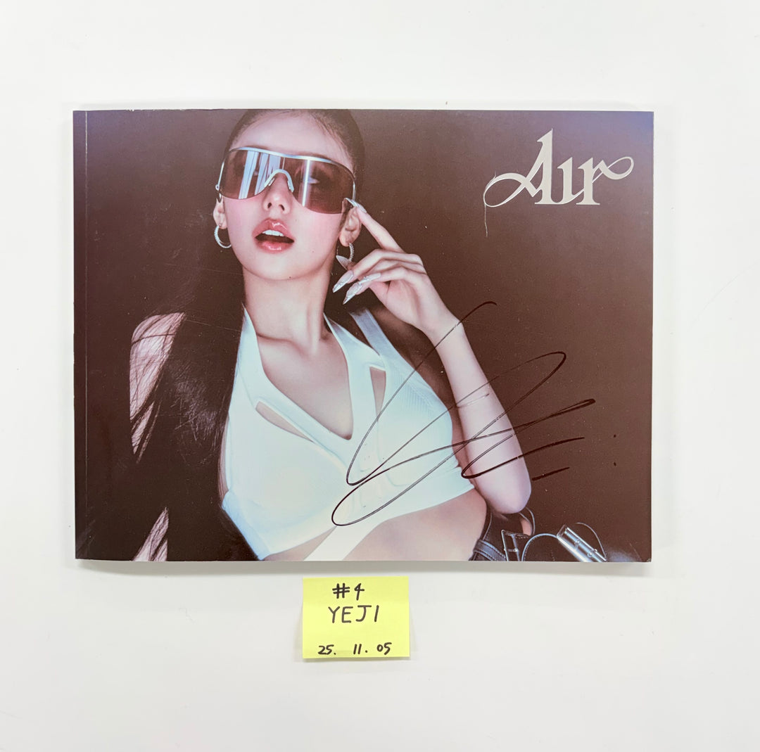 YEJI (Of ITZY) "Air" - Hand Autographed(Signed) Promo Album [25.11.05]
