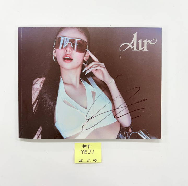 YEJI (Of ITZY) "Air" - Hand Autographed(Signed) Promo Album [25.11.05]