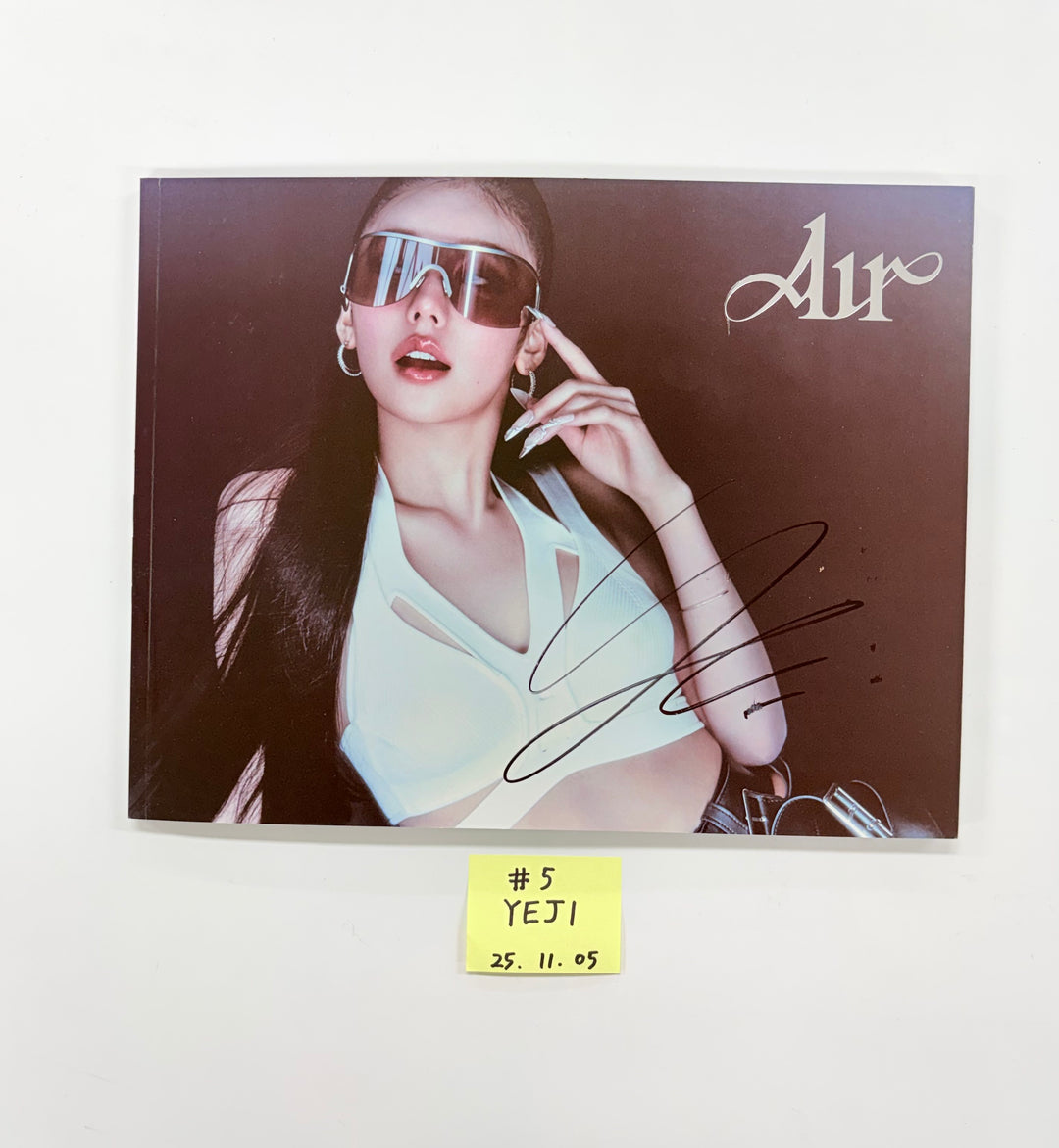 YEJI (Of ITZY) "Air" - Hand Autographed(Signed) Promo Album [25.11.05]