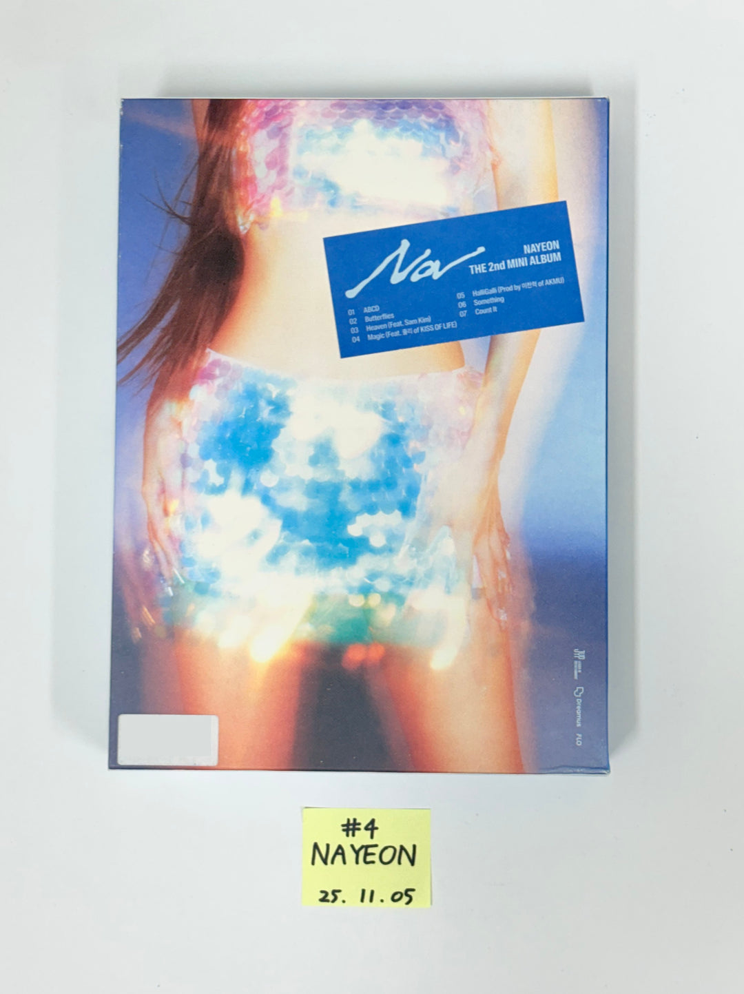 NAYEON (of TWICE) "NA", TZUYU (of TWICE) "abouTZU" - Hand Autographed(Signed) Promo Album [25.11.05]