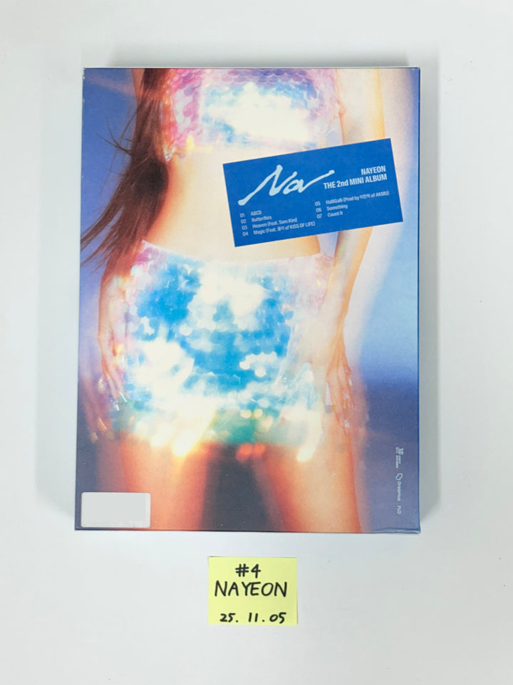 NAYEON (of TWICE) "NA", TZUYU (of TWICE) "abouTZU" - Hand Autographed(Signed) Promo Album [25.11.05]