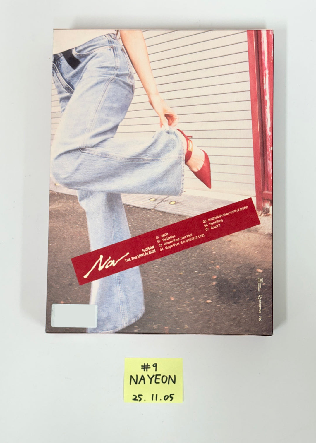 NAYEON (of TWICE) "NA", TZUYU (of TWICE) "abouTZU" - Hand Autographed(Signed) Promo Album [25.11.05]