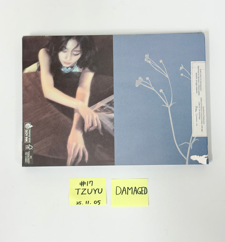 NAYEON (of TWICE) "NA", TZUYU (of TWICE) "abouTZU" - Hand Autographed(Signed) Promo Album [25.11.05]