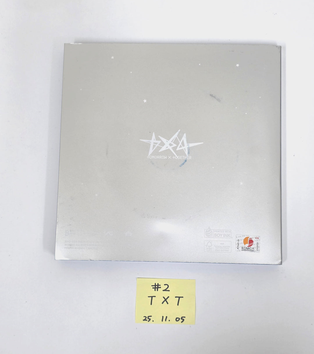 TXT "SANCTUARY", "TOGETHER" - Hand Autographed(Signed) Promo Album [25.11.05]