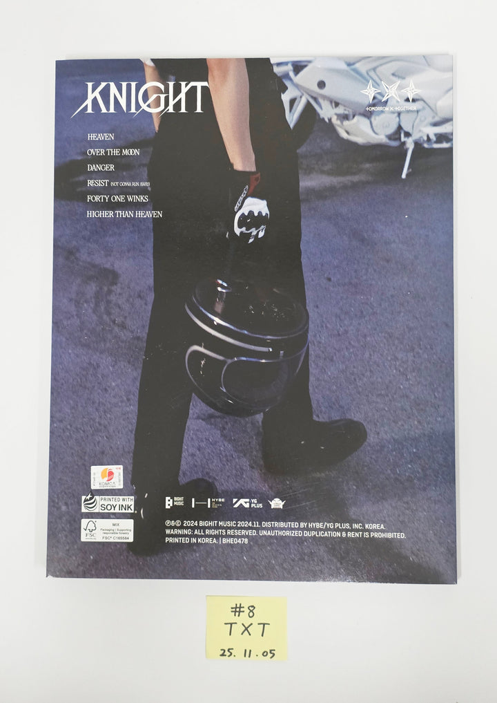 TXT "SANCTUARY", "TOGETHER" - Hand Autographed(Signed) Promo Album [25.11.05]