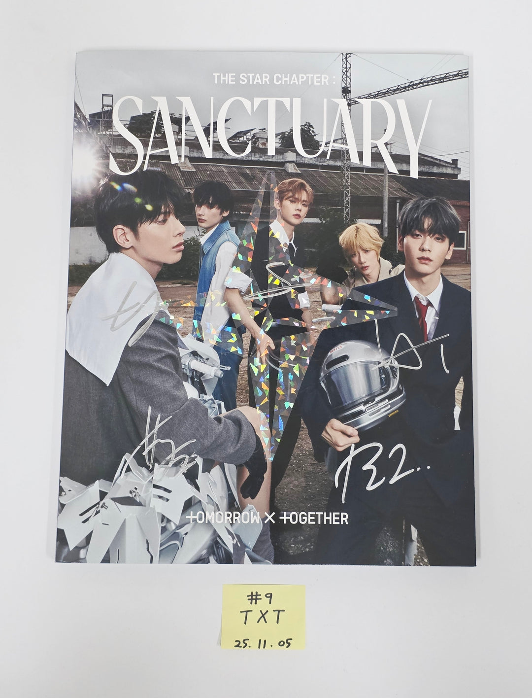 TXT "SANCTUARY", "TOGETHER" - Hand Autographed(Signed) Promo Album [25.11.05]