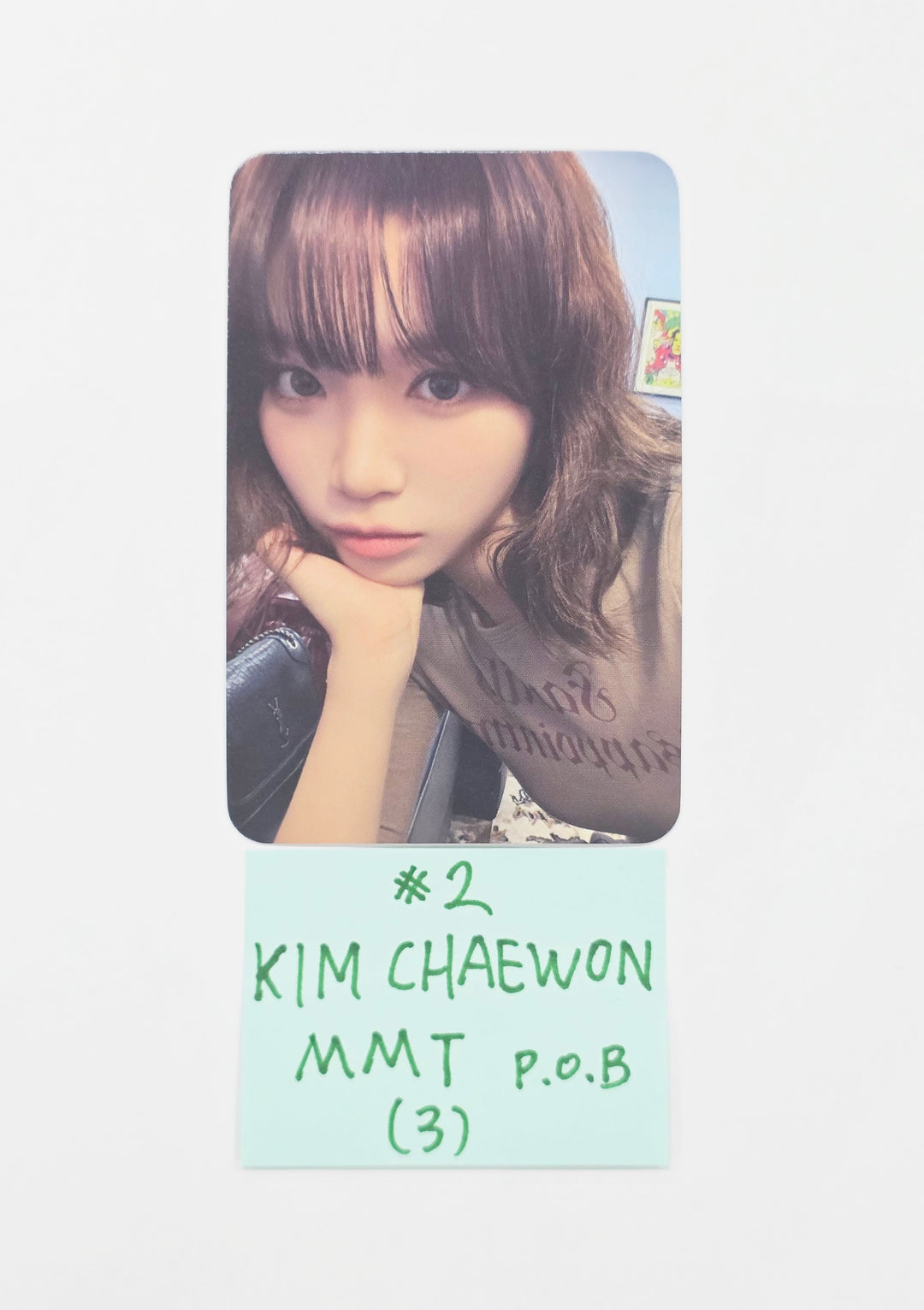 Le Sserafim "SPAGHETTI" - MMT Pre-Order Benefit Photocard, Polaroid type Photocard (Compact Ver.) [25.11.05]