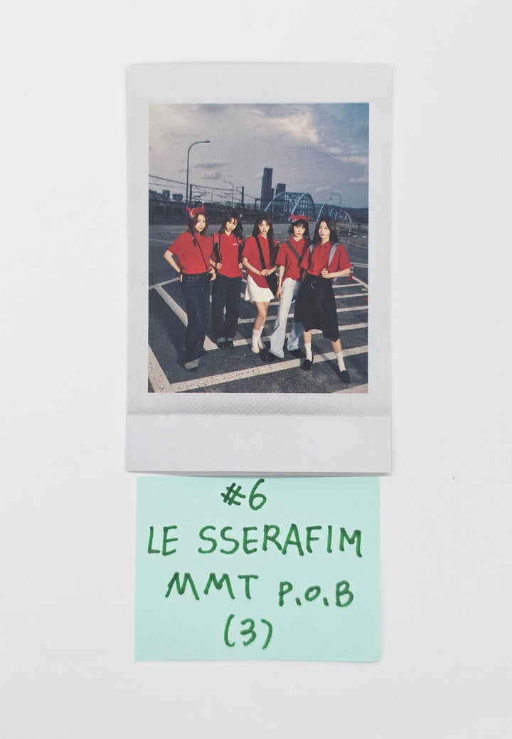 Le Sserafim "SPAGHETTI" - MMT Pre-Order Benefit Photocard, Polaroid type Photocard (Compact Ver.) [25.11.05]
