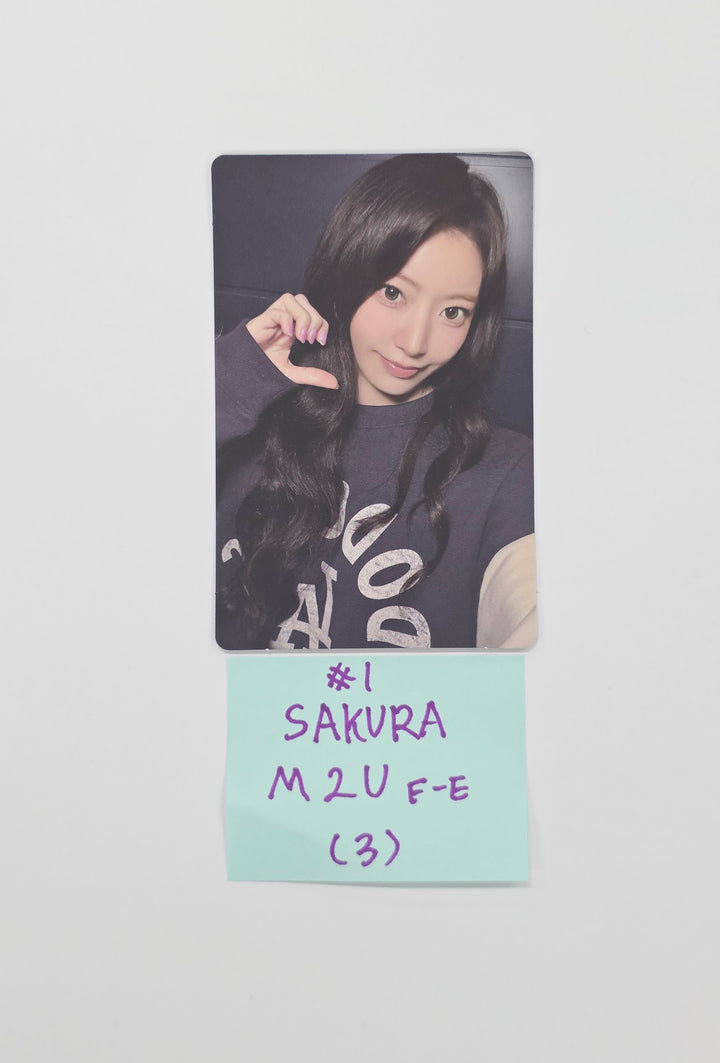 Le Sserafim "SPAGHETTI" - M2U Fansign Event Photocard (comepact ver.) [25.11.05]