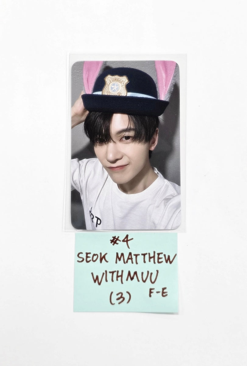 ZEROBASEONE 1st FULL "NEVER SAY NEVER" - Withmuu Fansign Event Photocard R2 (Digipack ver.) [25.11.05]