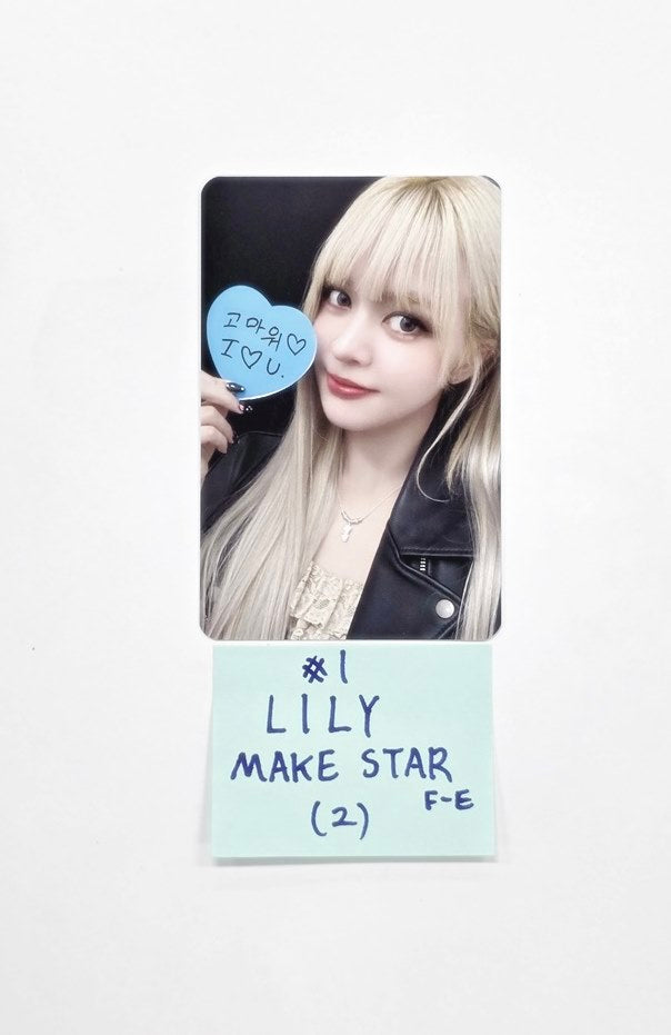 NMIXX "Blue Valentine" - Makestar Fansign Event Photocard R3 [25.11.05]