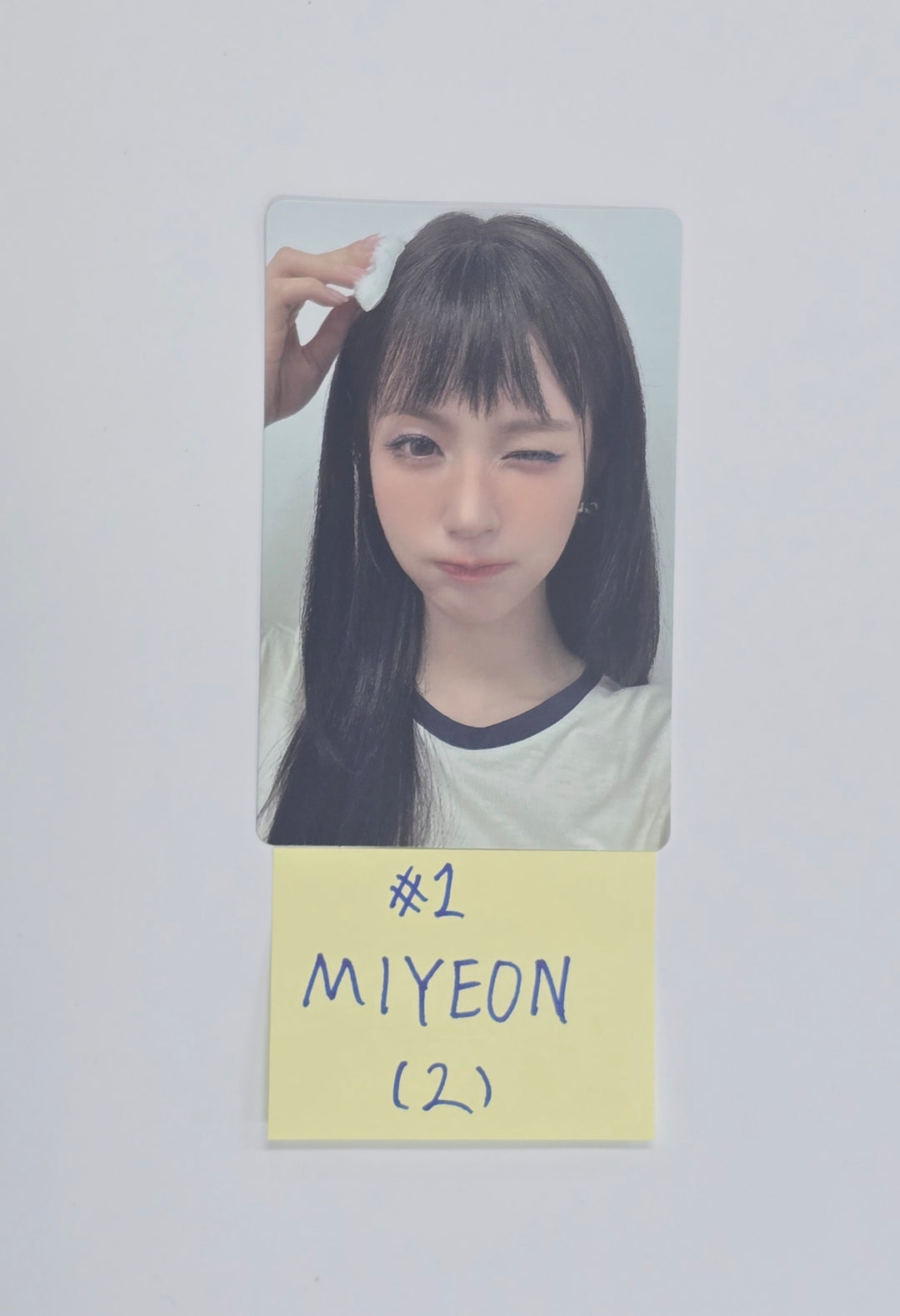 MIYEON (of I-dle) "MY, Lover" - Official Photocard, Polaroid type Photocard (2) [25.11.06]