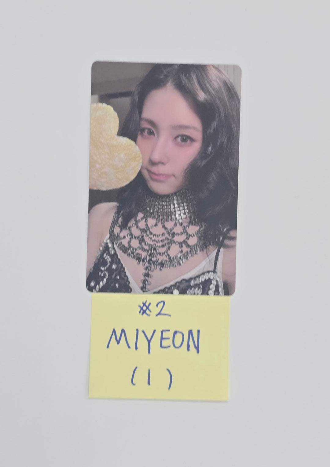 MIYEON (of I-dle) "MY, Lover" - Official Photocard, Polaroid type Photocard (2) [25.11.06]