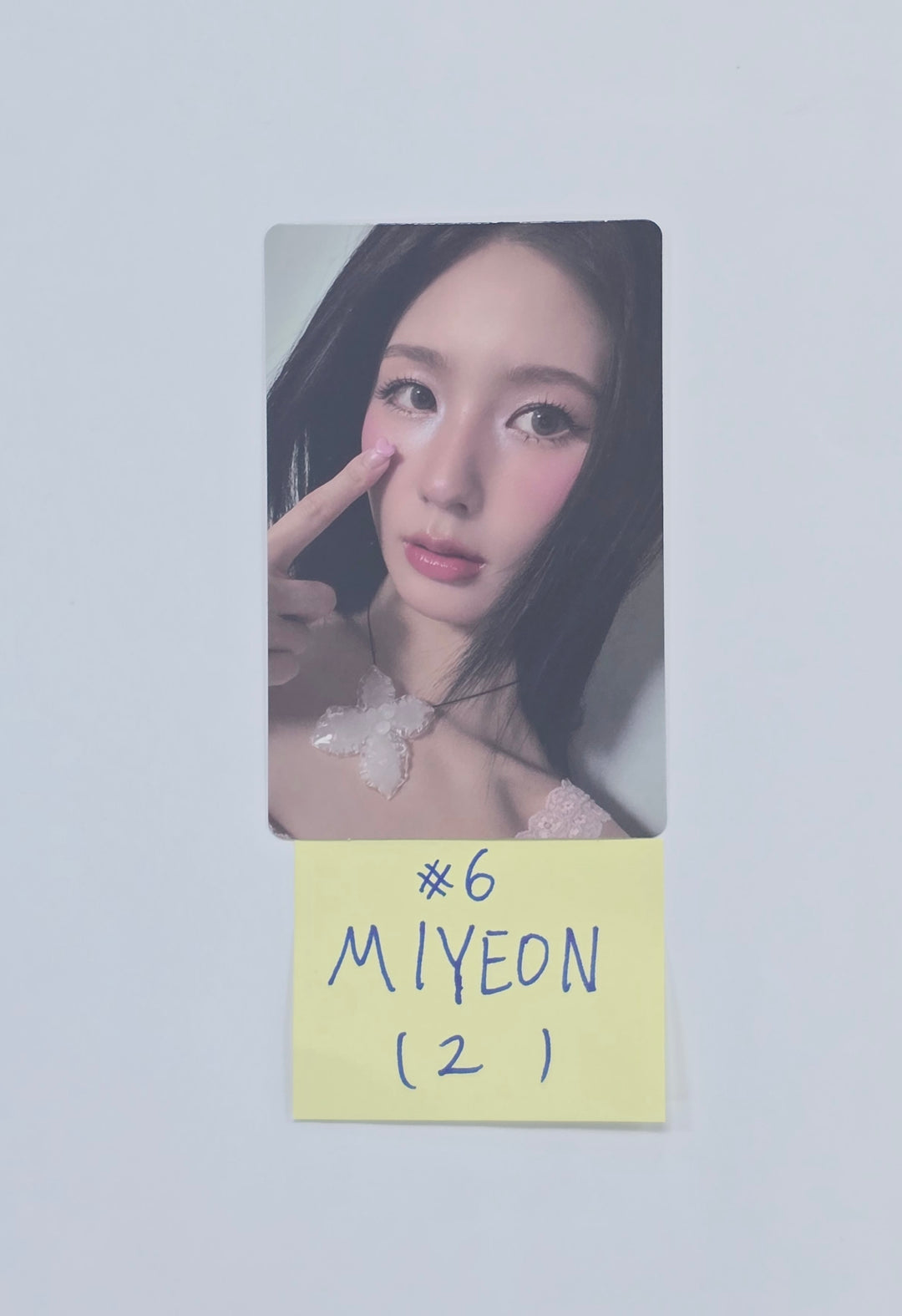 MIYEON (of I-dle) "MY, Lover" - Official Photocard, Polaroid type Photocard (2) [25.11.06]