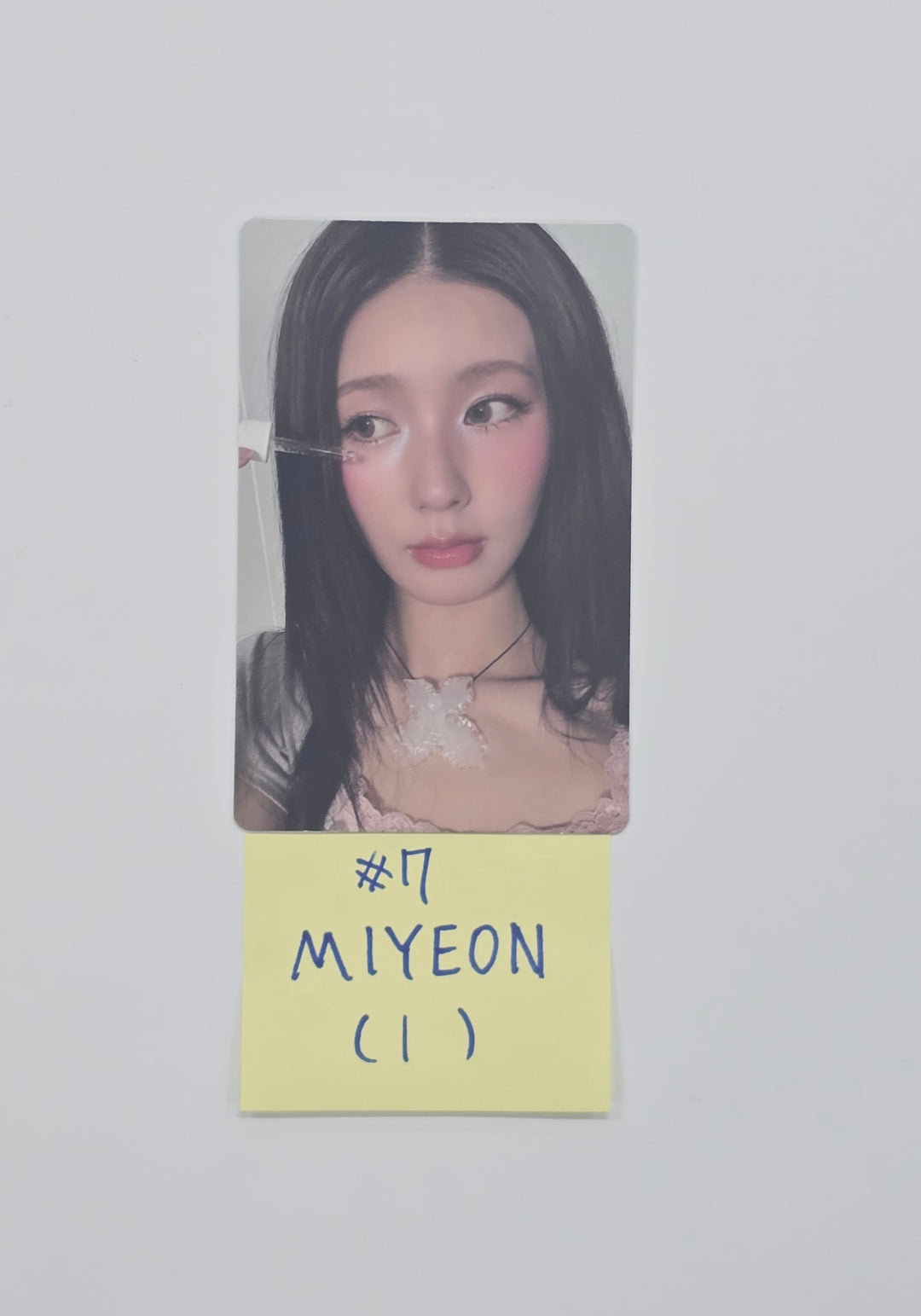 MIYEON (of I-dle) "MY, Lover" - Official Photocard, Polaroid type Photocard (2) [25.11.06]
