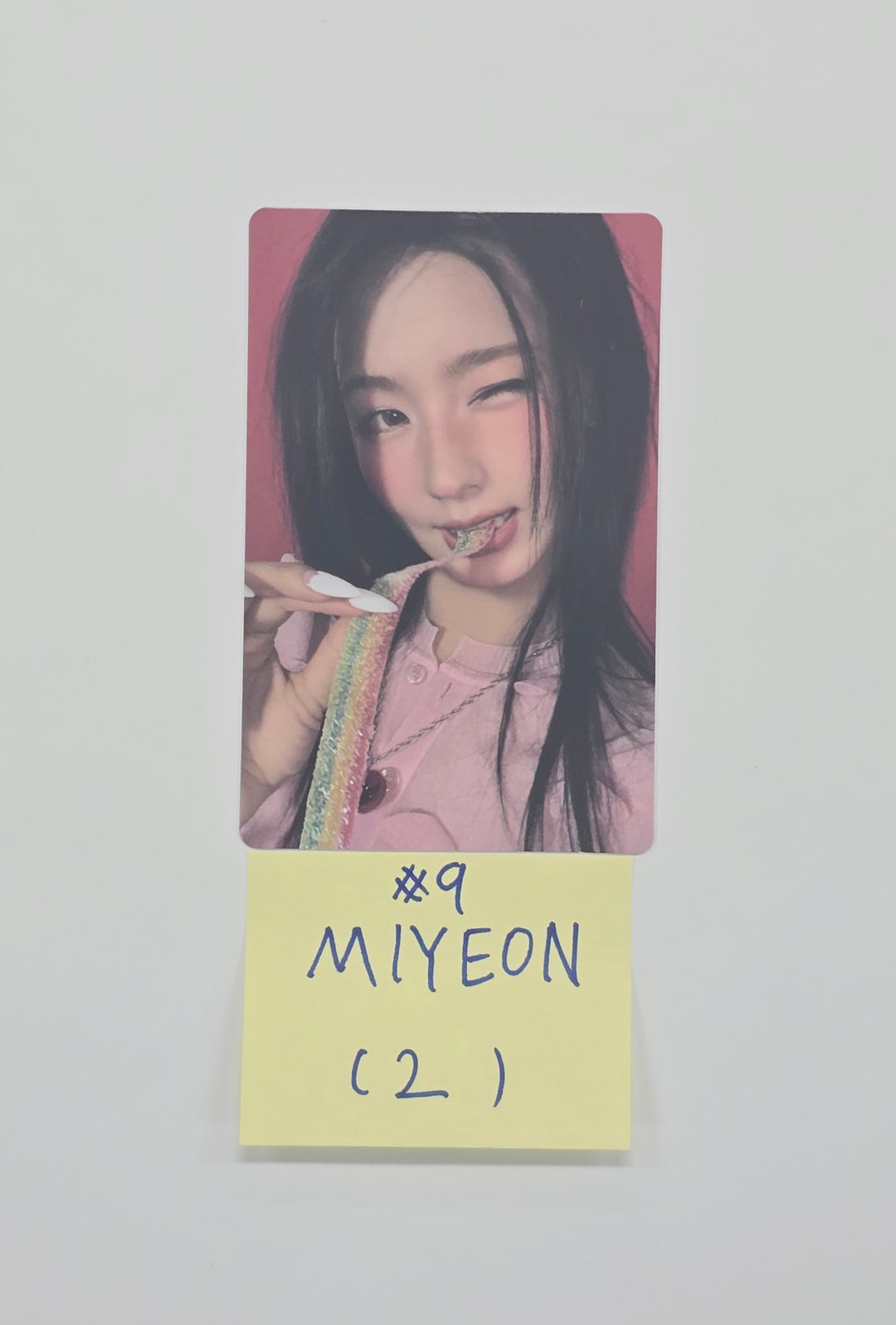 MIYEON (of I-dle) "MY, Lover" - Official Photocard, Polaroid type Photocard (2) [25.11.06]