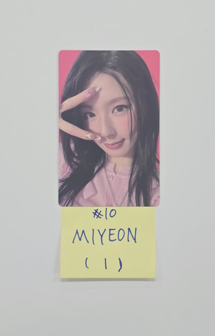 MIYEON (of I-dle) "MY, Lover" - Official Photocard, Polaroid type Photocard (2) [25.11.06]