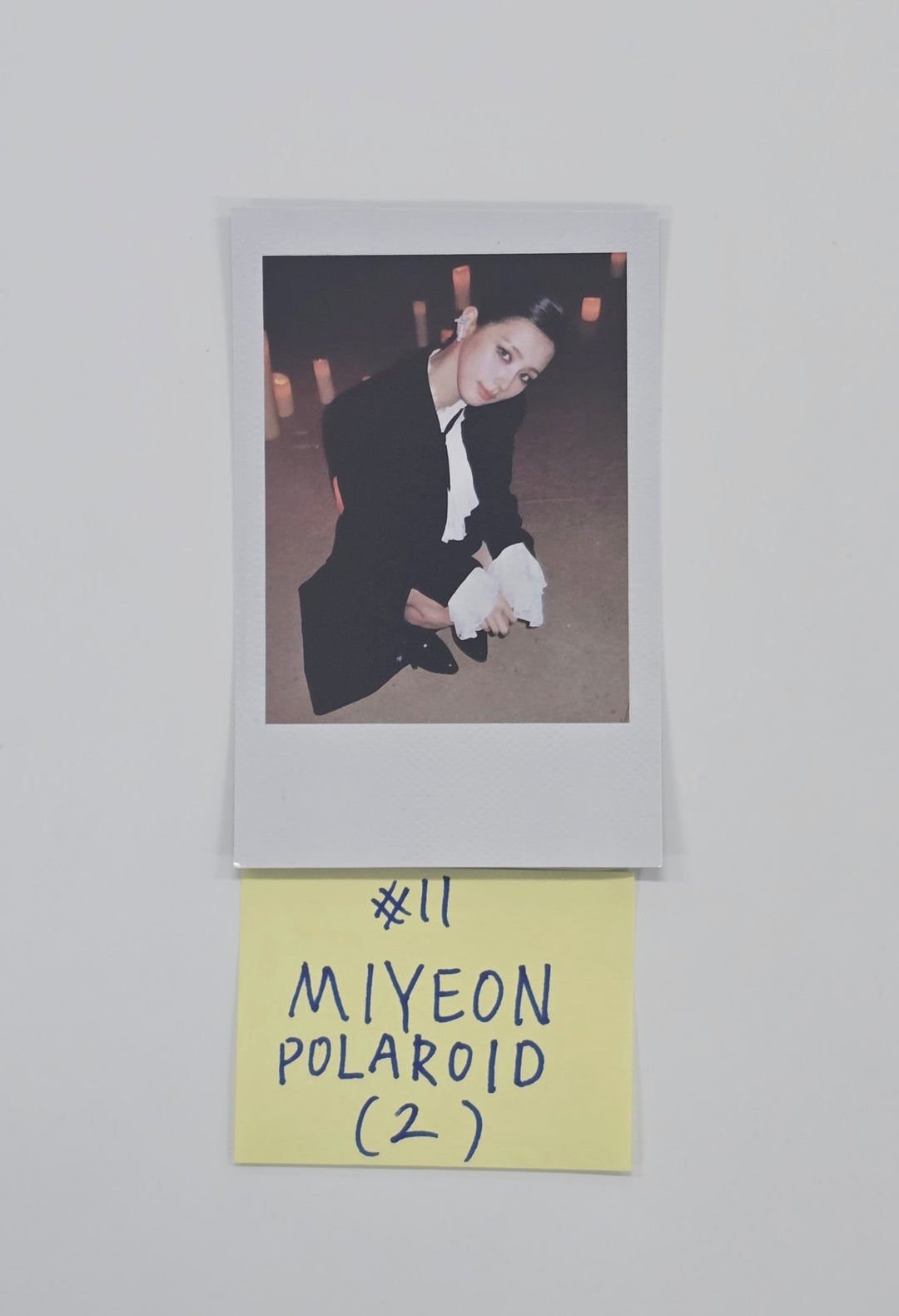 MIYEON (of I-dle) "MY, Lover" - Official Photocard, Polaroid type Photocard (2) [25.11.06]