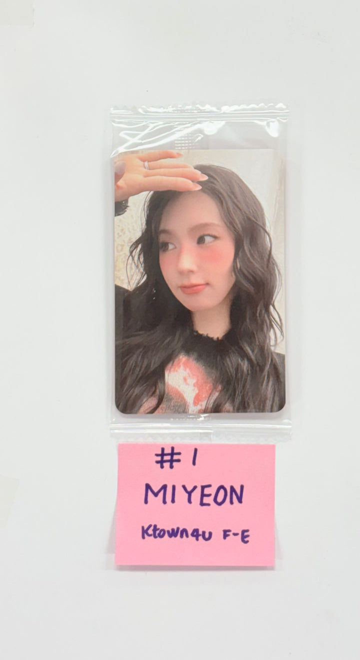 MIYEON (of I-dle) "MY, Lover" - Ktown4U Fansign Event Photocard [25.11.06]