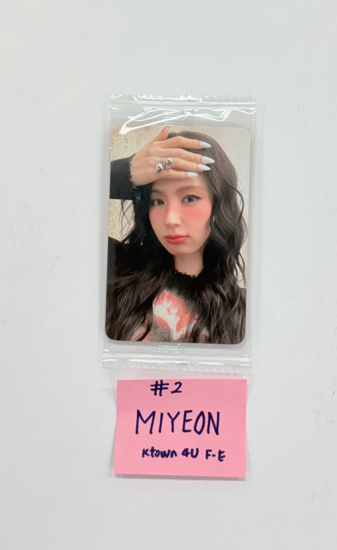 MIYEON (of I-dle) "MY, Lover" - Ktown4U Fansign Event Photocard [25.11.06]