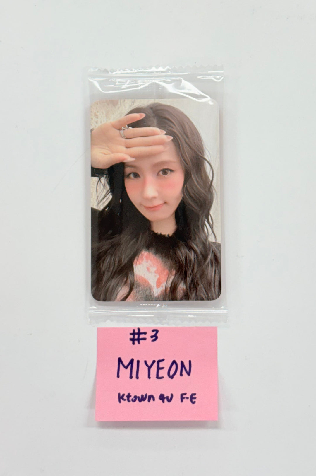MIYEON (of I-dle) "MY, Lover" - Ktown4U Fansign Event Photocard [25.11.06]