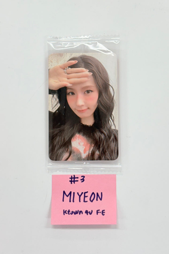 MIYEON (of I-dle) "MY, Lover" - Ktown4U Fansign Event Photocard [25.11.06]