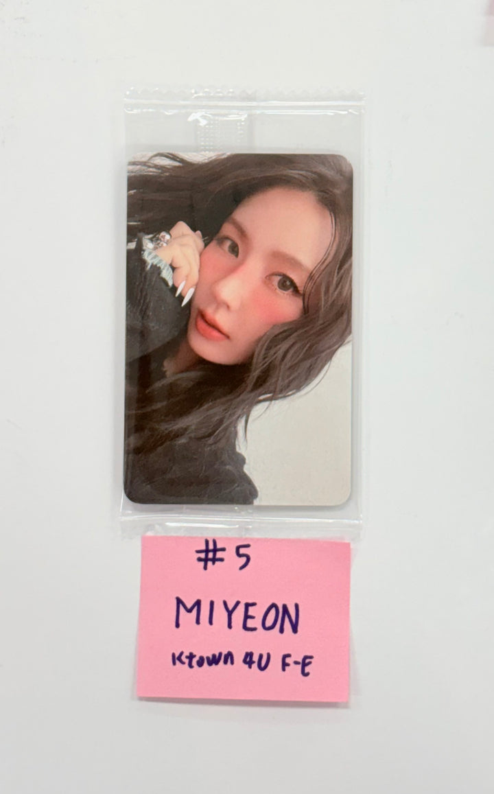 MIYEON (of I-dle) "MY, Lover" - Ktown4U Fansign Event Photocard [25.11.06]