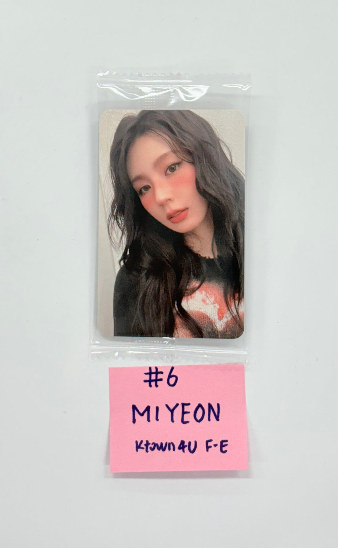 MIYEON (of I-dle) "MY, Lover" - Ktown4U Fansign Event Photocard [25.11.06]
