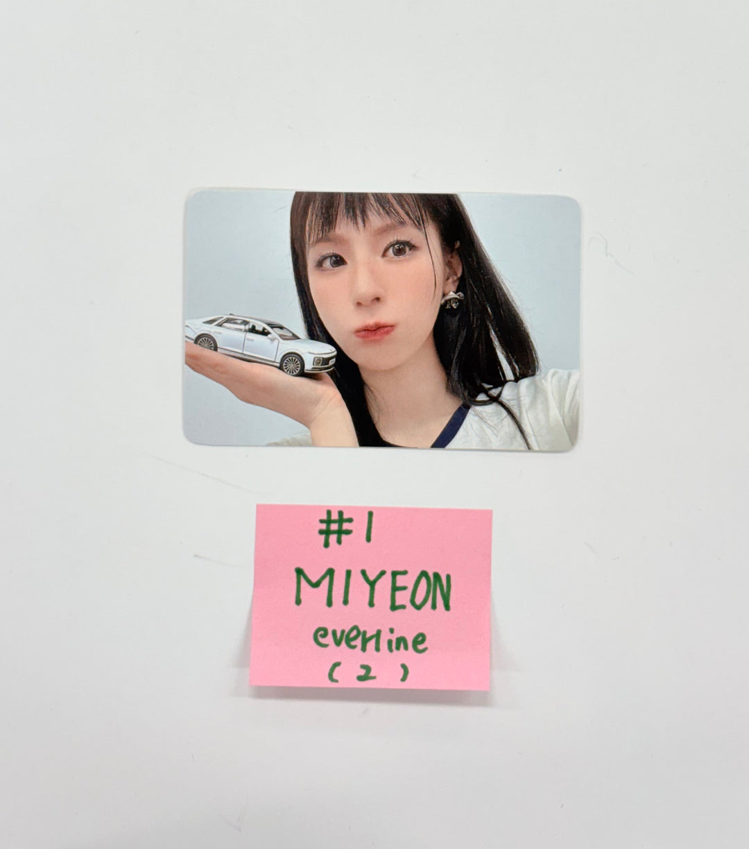 MIYEON (of I-dle) "MY, Lover" - Everline Pre-Order Benefit Photocard [25.11.06]