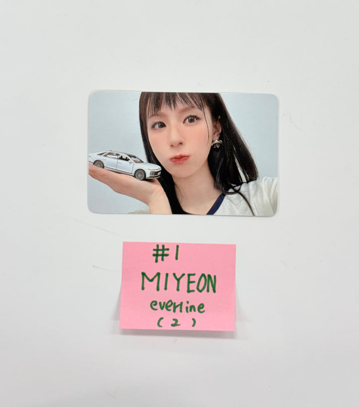 MIYEON (of I-dle) "MY, Lover" - Everline Pre-Order Benefit Photocard [25.11.06]