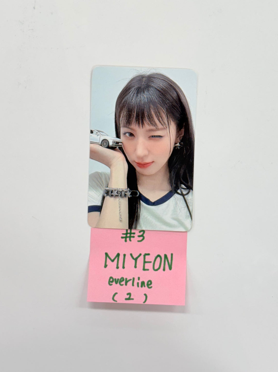 MIYEON (of I-dle) "MY, Lover" - Everline Pre-Order Benefit Photocard [25.11.06]