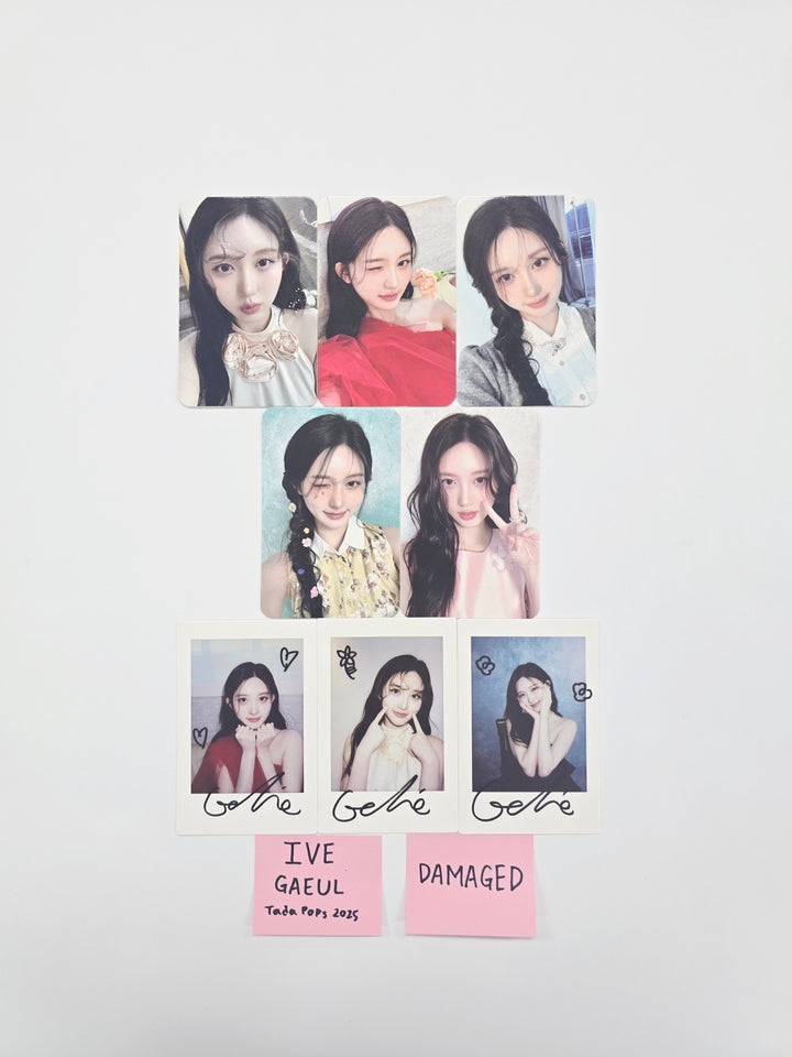 GAEUL (of IVE) - TadaPOPs 2025.4 China Photocard, Polaroid type Photocard set [25.11.06]