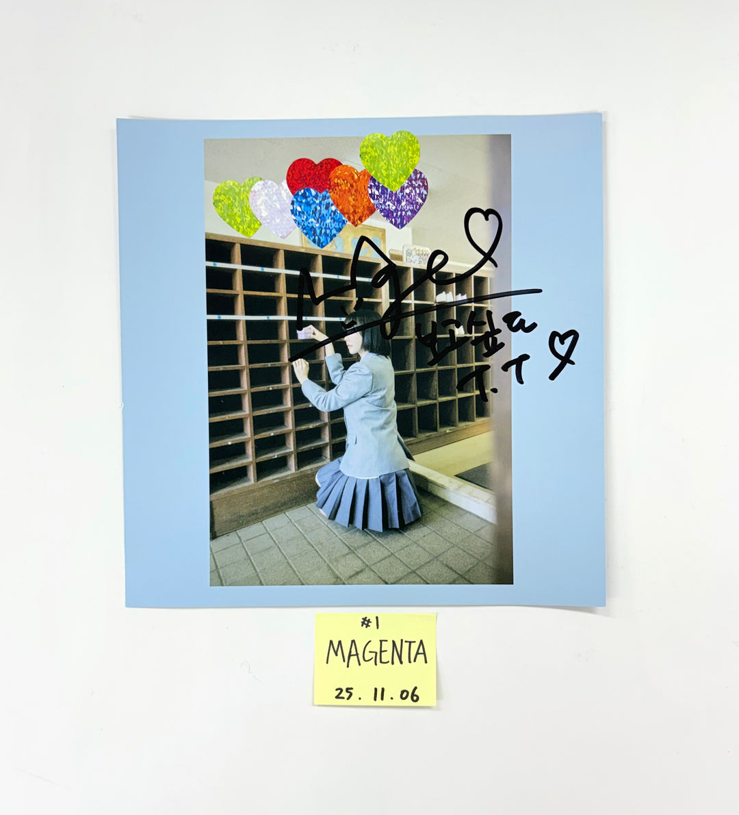 QWER - Album A Cut Page From Fansign Event Album [25.11.06]