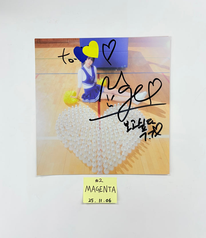 QWER - Album A Cut Page From Fansign Event Album [25.11.06]