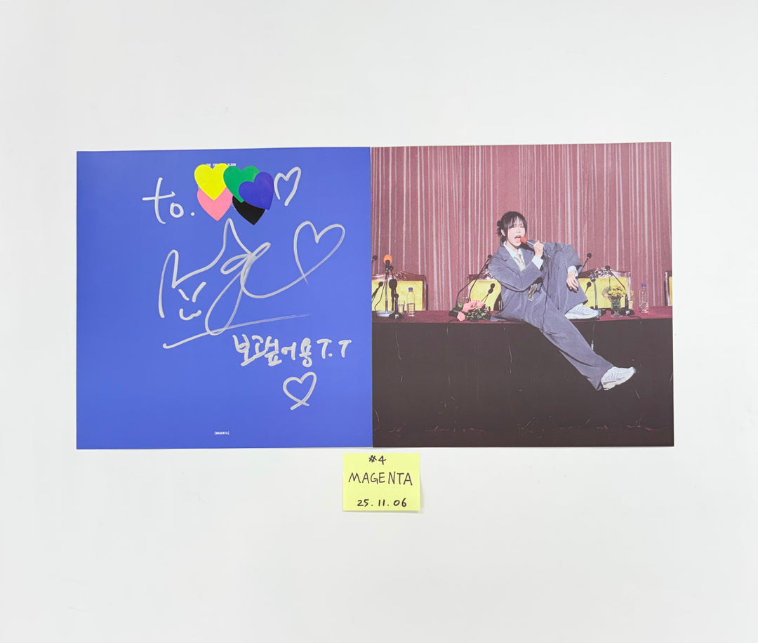 QWER - Album A Cut Page From Fansign Event Album [25.11.06]