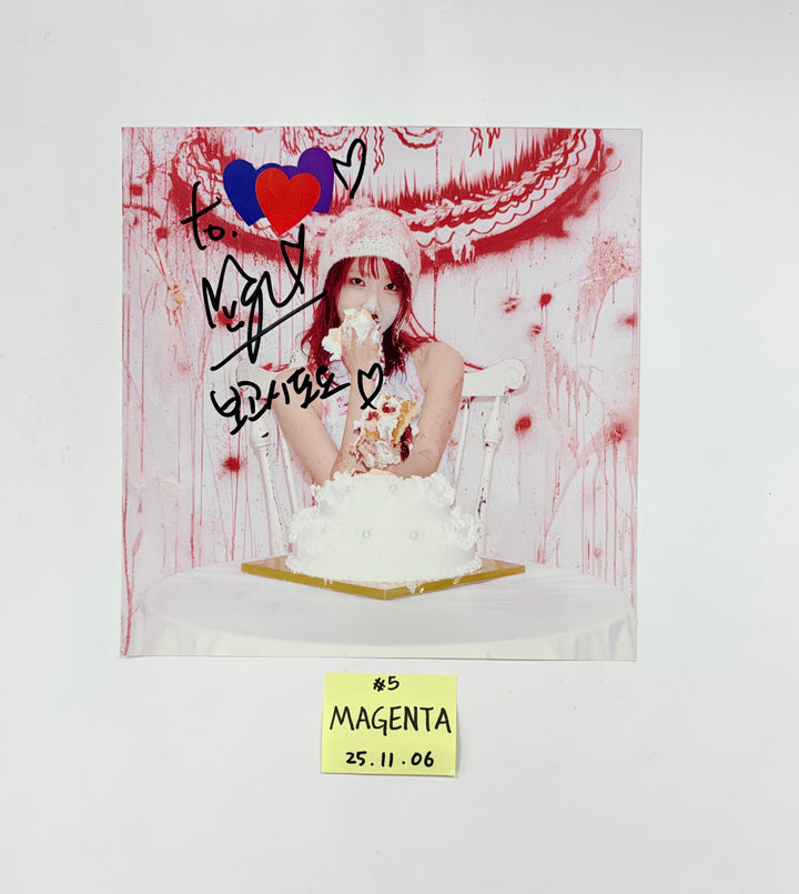 QWER - Album A Cut Page From Fansign Event Album [25.11.06]