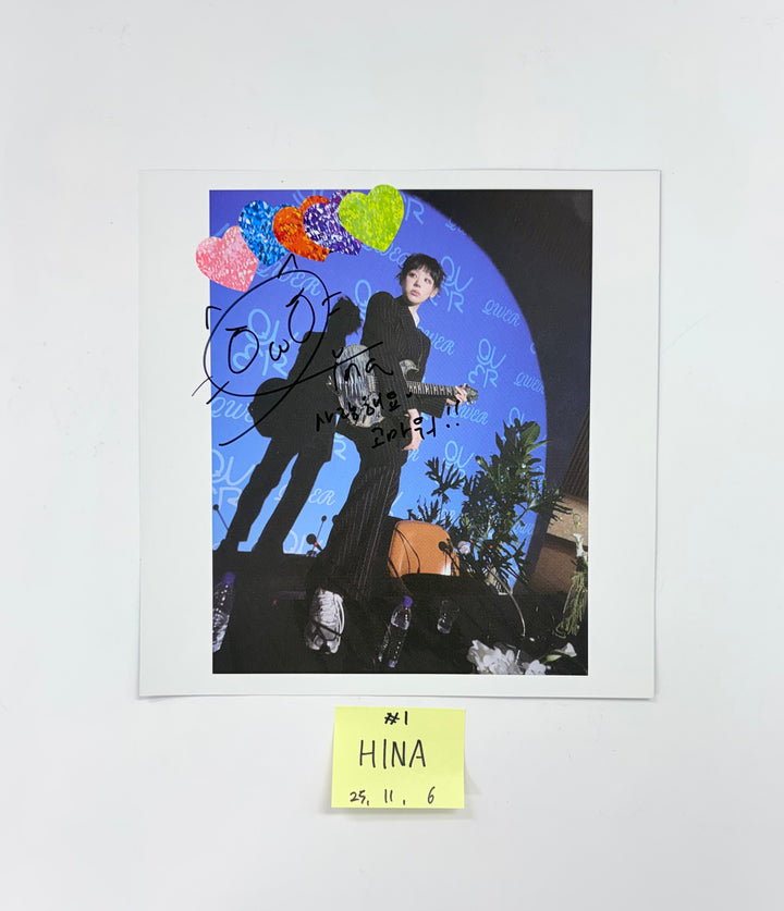 QWER - Album A Cut Page From Fansign Event Album [25.11.06]