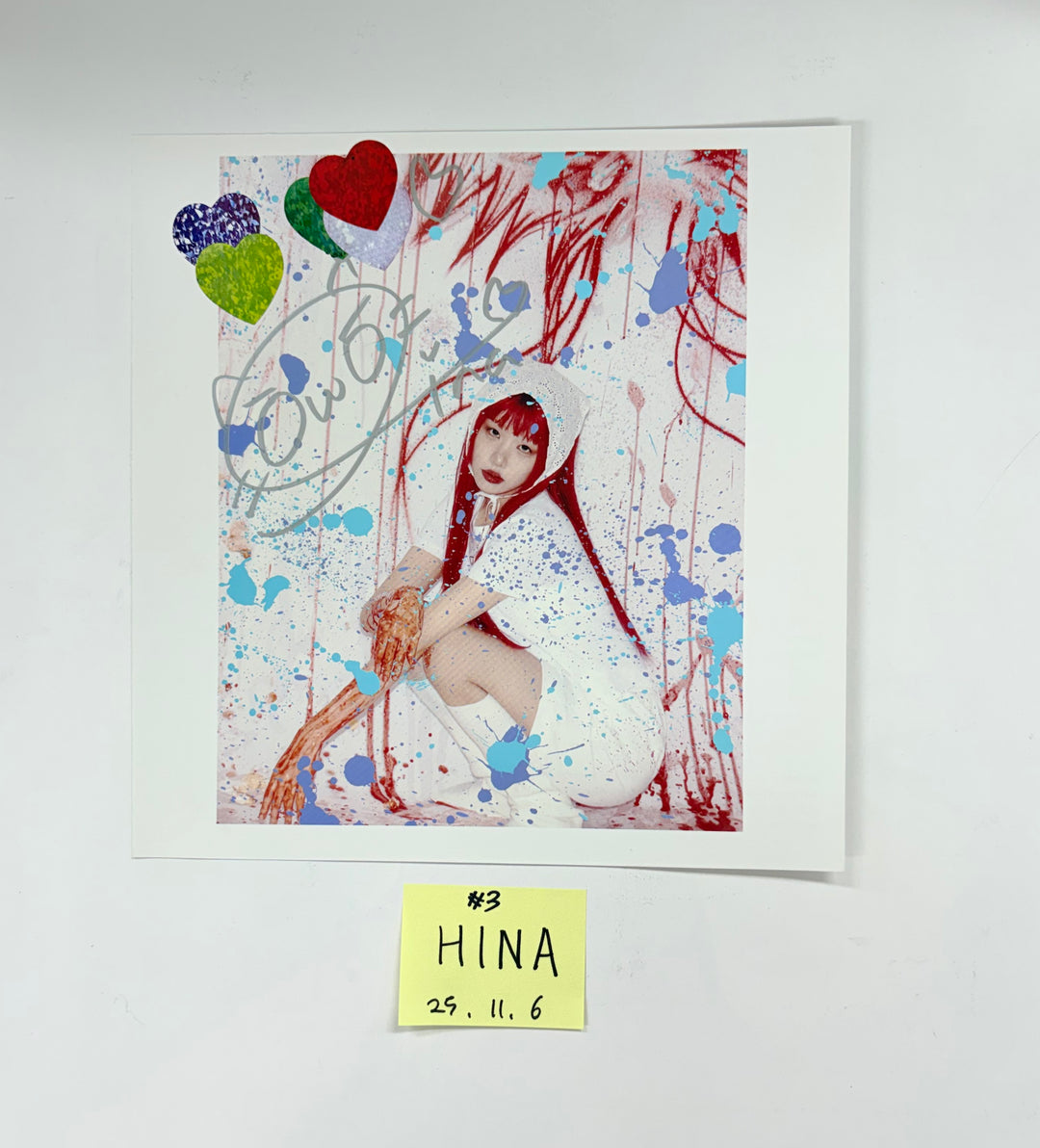 QWER - Album A Cut Page From Fansign Event Album [25.11.06]