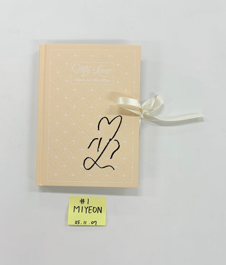 MIYEON (of I-dle) "MY, Lover" - Hand Autographed(Signed) Promo Album [25.11.07]