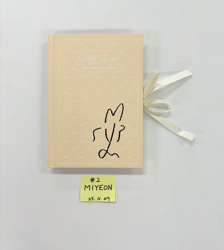 MIYEON (of I-dle) "MY, Lover" - Hand Autographed(Signed) Promo Album [25.11.07]