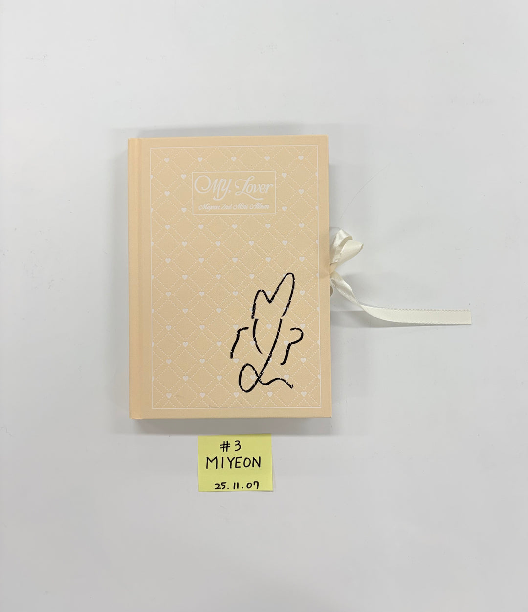 MIYEON (of I-dle) "MY, Lover" - Hand Autographed(Signed) Promo Album [25.11.07]