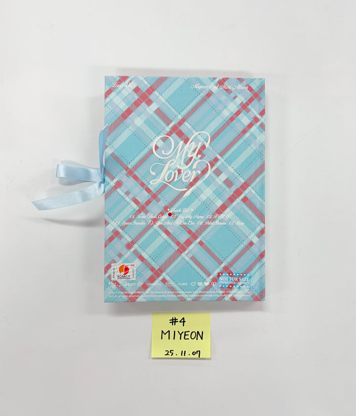 MIYEON (of I-dle) "MY, Lover" - Hand Autographed(Signed) Promo Album [25.11.07]