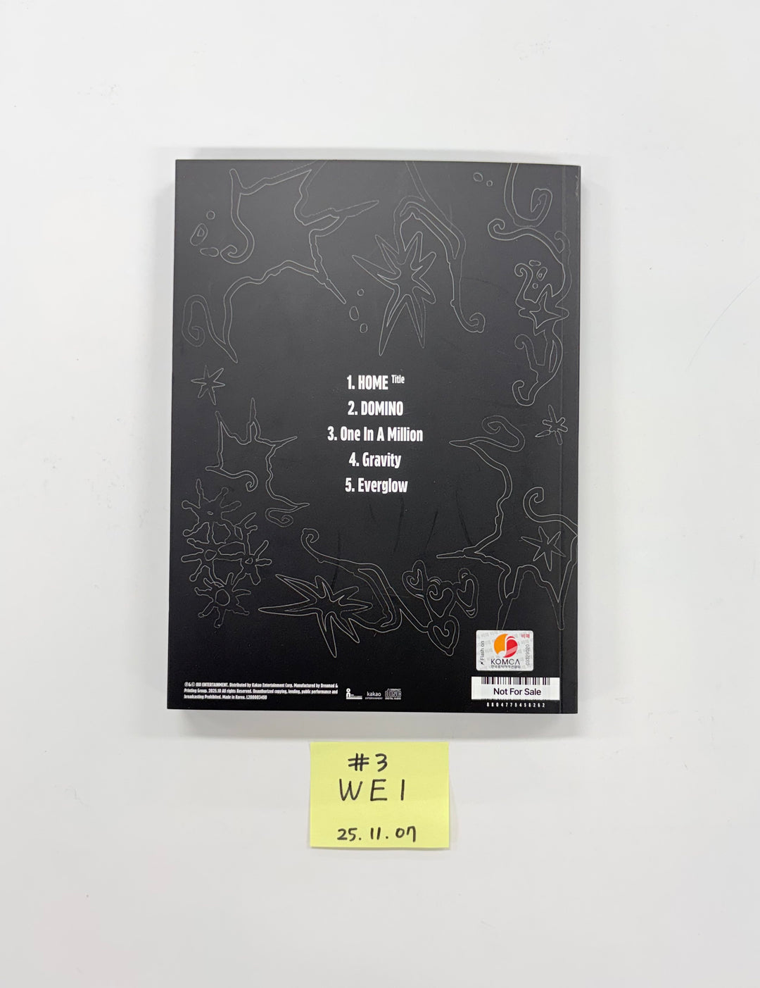 WEi "Wonderland" - Hand Autographed(Signed) Promo Album [25.11.07]