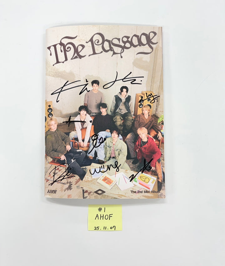 AHOF "The Passage" - Hand Autographed(Signed) Promo Album [25.11.07]