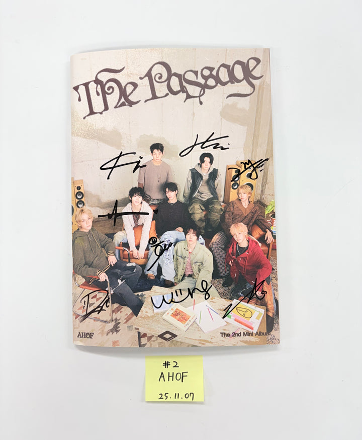 AHOF "The Passage" - Hand Autographed(Signed) Promo Album [25.11.07]